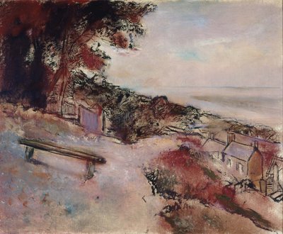 Landscape on the Seashore by Edgar Degas